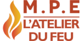 logo MPE, l'atelier du feu